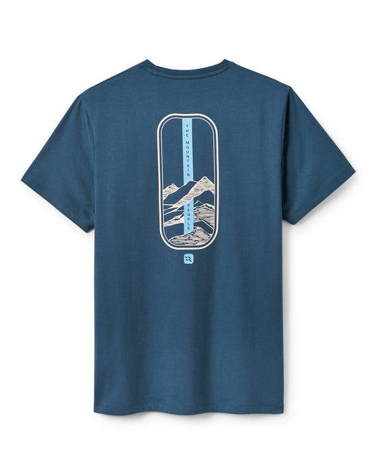 Men's Stance Strata T-Shirt - Blue