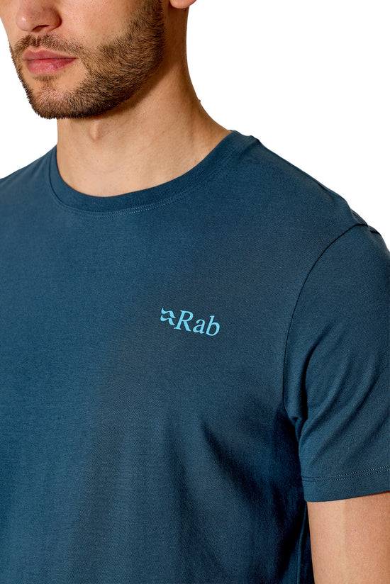 Men's Stance Strata T-Shirt - Blue