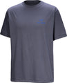 Men's Kragg SL Cotton Bird Word Short-Sleeve T-Shirt - DK Stratus / Fluidity