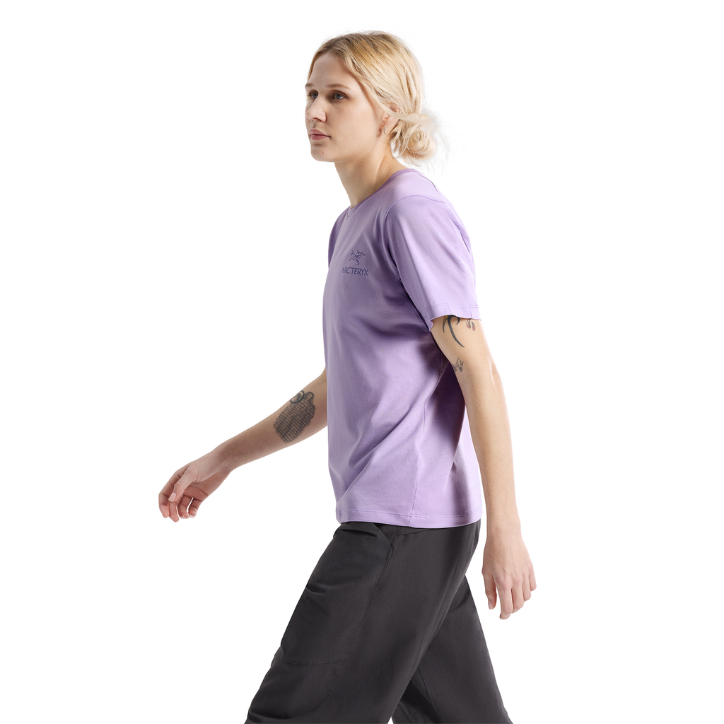 Women's Kragg SL Cotton Emblem T-Shirt - Mallow