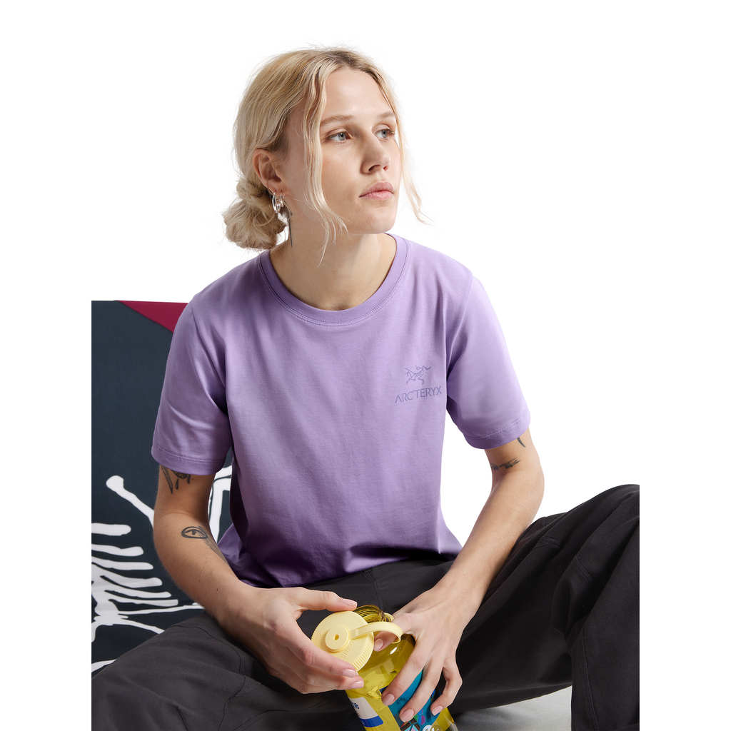 Women's Kragg SL Cotton Emblem T-Shirt - Mallow