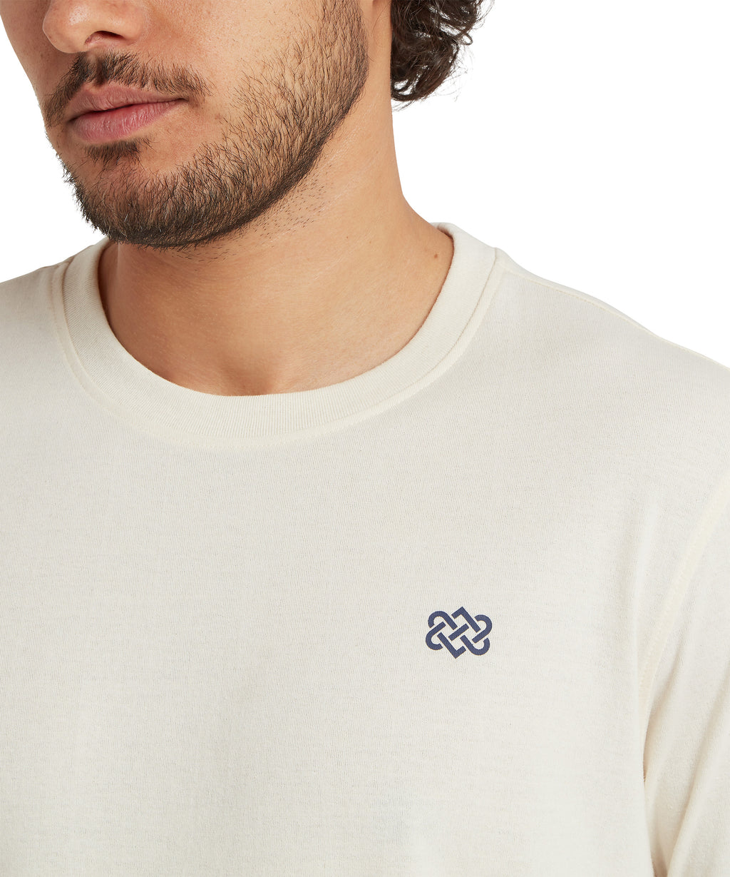 Men's Jutnu Himalayan T-Shirt - Cream