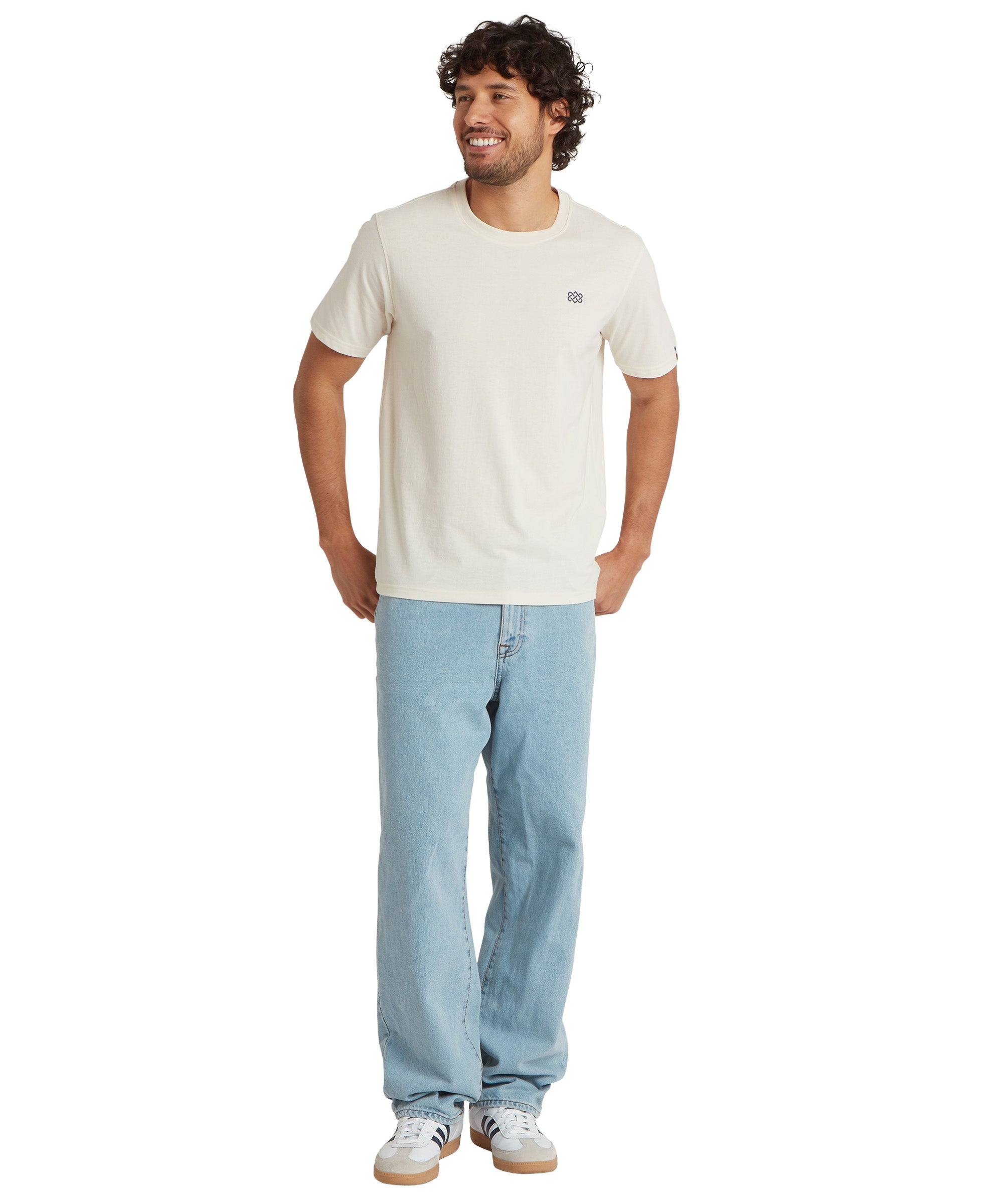 Men's Jutnu Himalayan T-Shirt - Cream