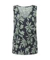 Women's Neha V-Neck Tank Top - Black