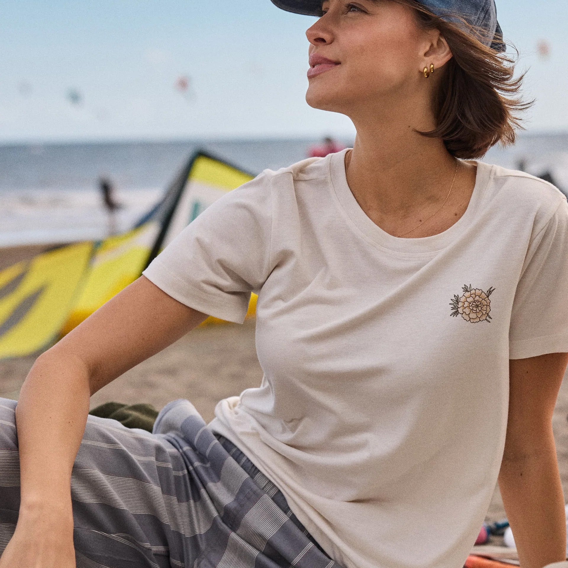 Women's Bali Mountain T-Shirt - Cream