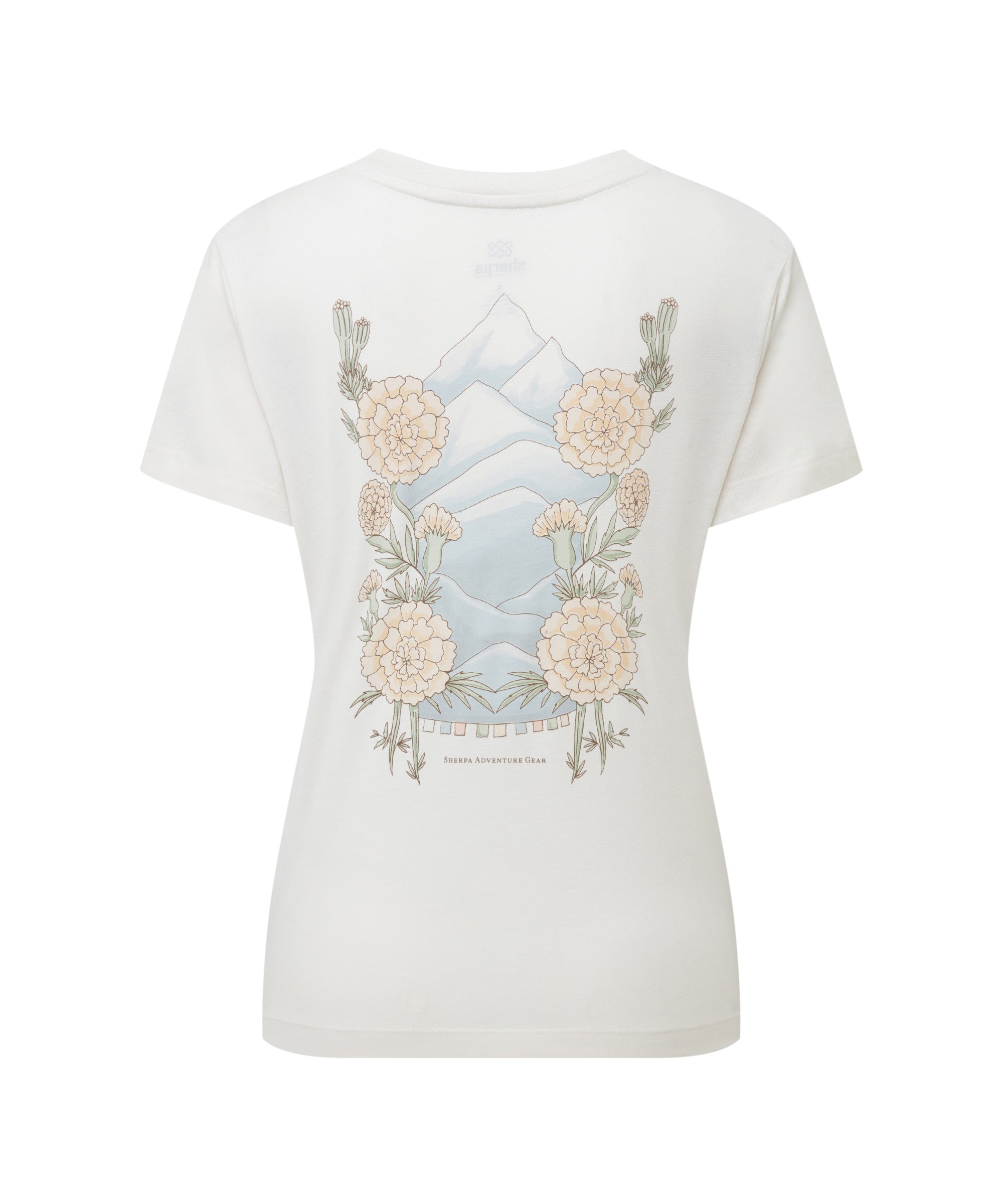 Women's Bali Mountain T-Shirt - Cream