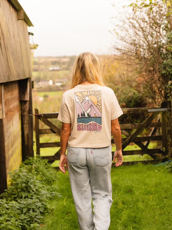 Women's Solace Cropped T-Shirt - Cream