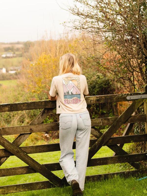 Women's Solace Cropped T-Shirt - Cream