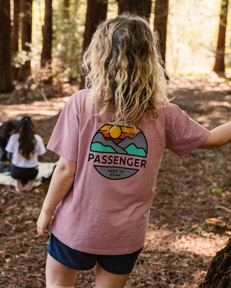 Women's Laidback Cotton T-Shirt - Pink