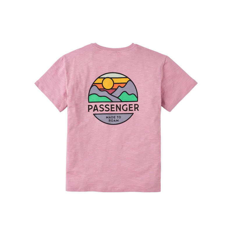 Women's Laidback Cotton T-Shirt - Pink