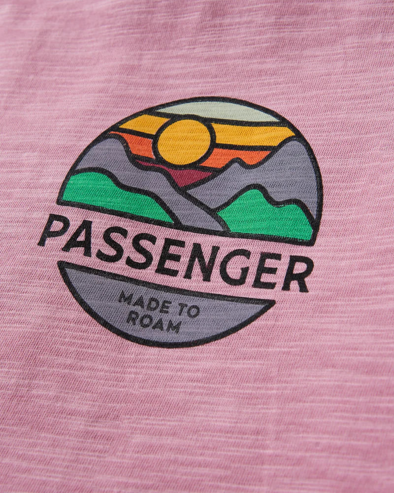 Women's Laidback Cotton T-Shirt - Pink
