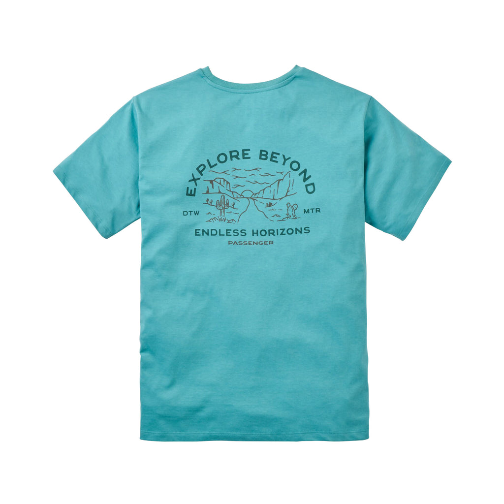 Men's Horizons T-Shirt - Blue