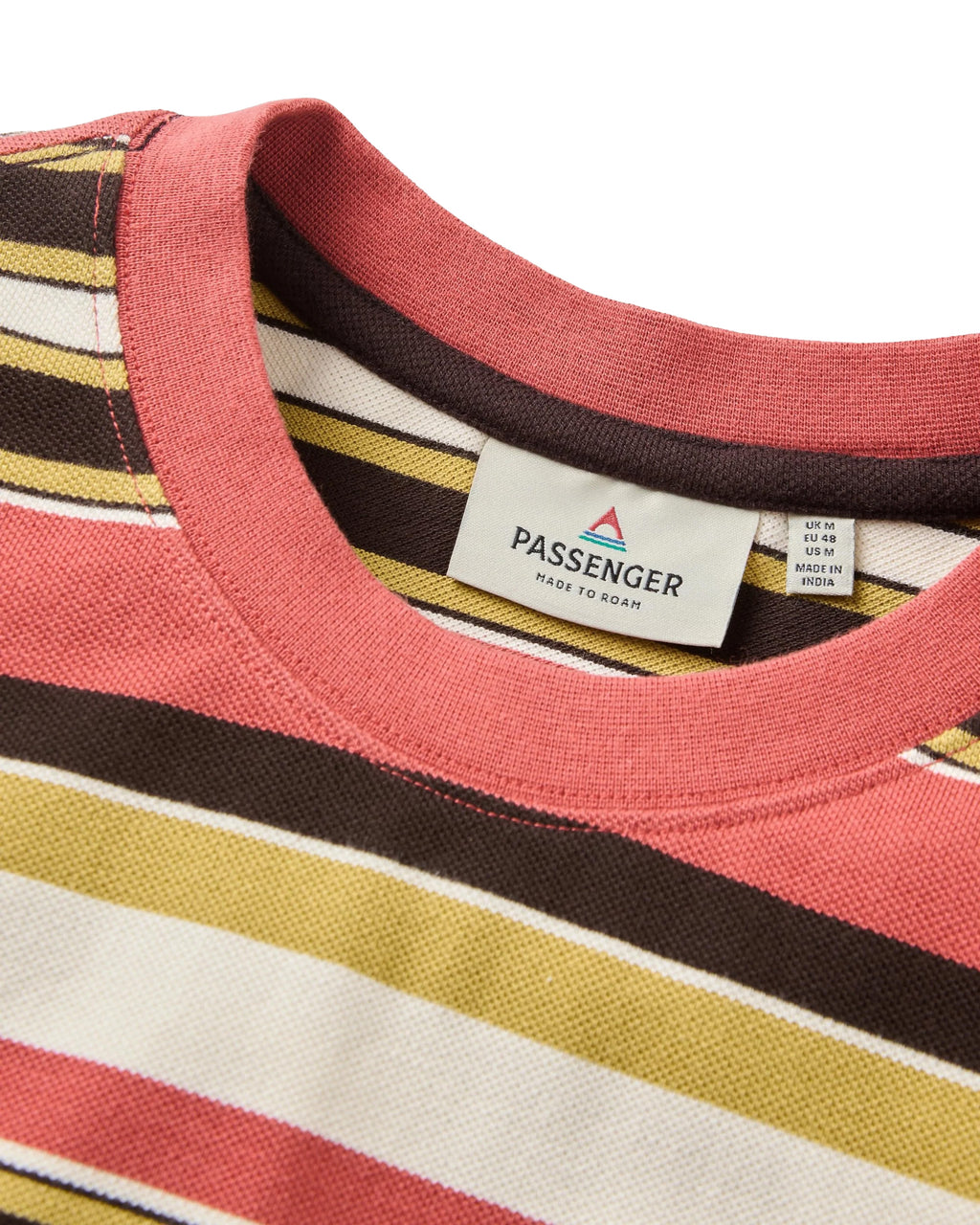 Men's Wild Pine Stripe T-Shirt - Red
