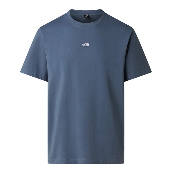 Men's Essential Centre Logo Relaxed T-Shirt - Grey