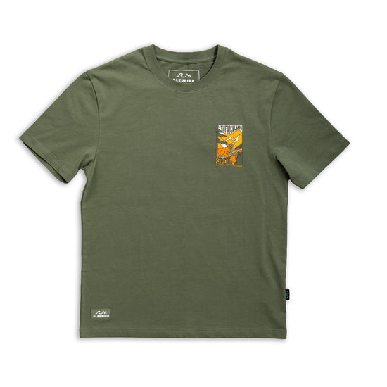 Unisex Highlands Heavyweight Organic T-Shirt - Green