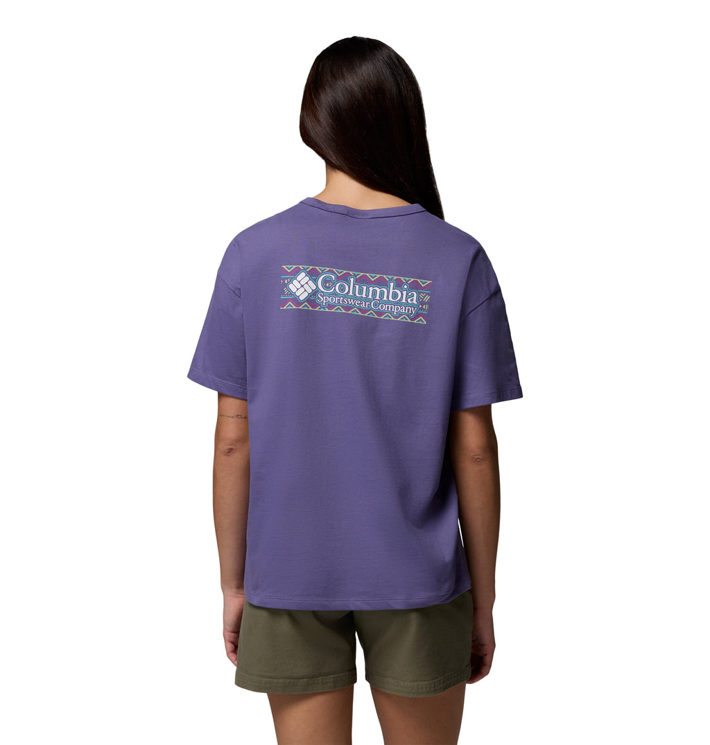 Women's CSC Heavyweight Graphic T-Shirt - Purple
