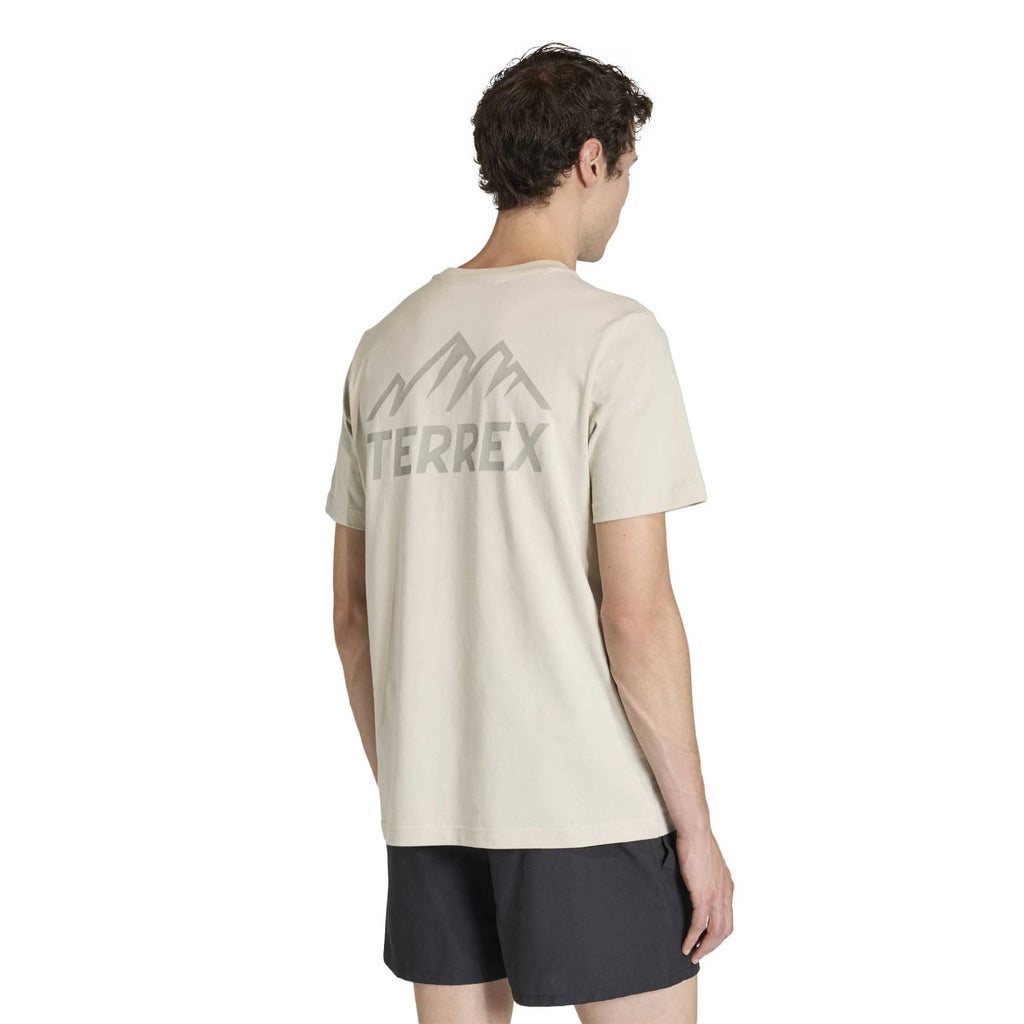 Men's Mountain Graphic Short-Sleeve T-Shirt - Cream