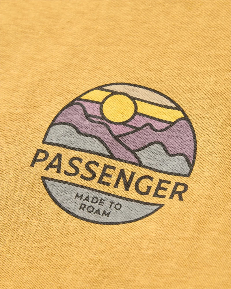 Men's Laidback Cotton T-Shirt - Yellow