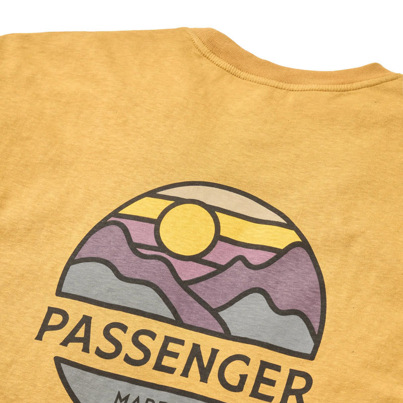 Men's Laidback Cotton T-Shirt - Yellow