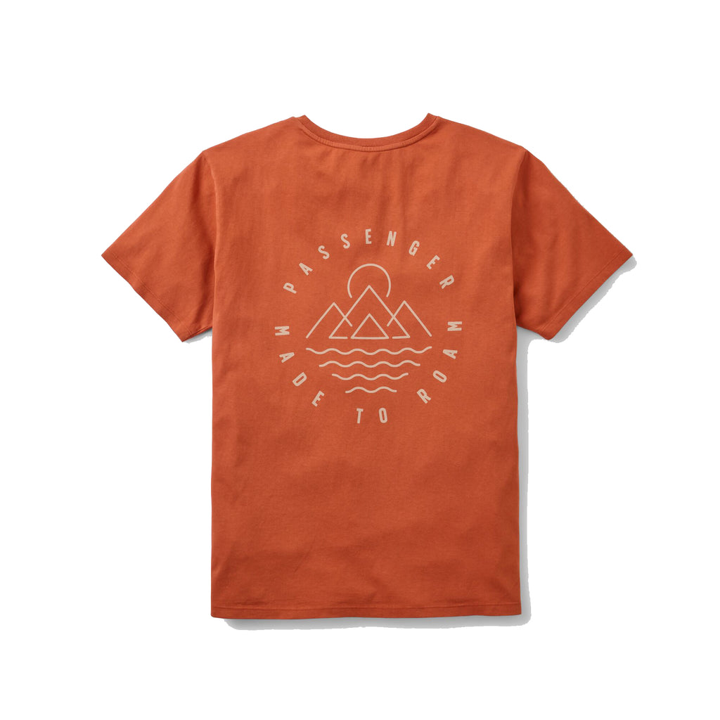 Men's Escapism Short Sleeve T-Shirt - Orange
