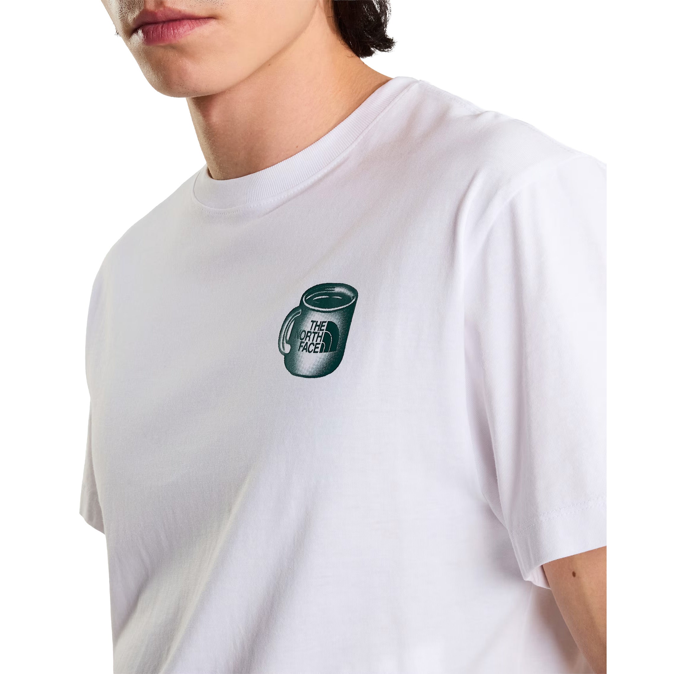 Men's Basecamp Barista Relaxed Graphic T-Shirt - White
