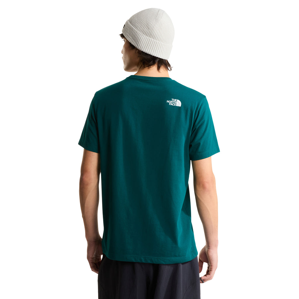 Men's Never Stop Exploring Regular Graphic T-Shirt - Teal