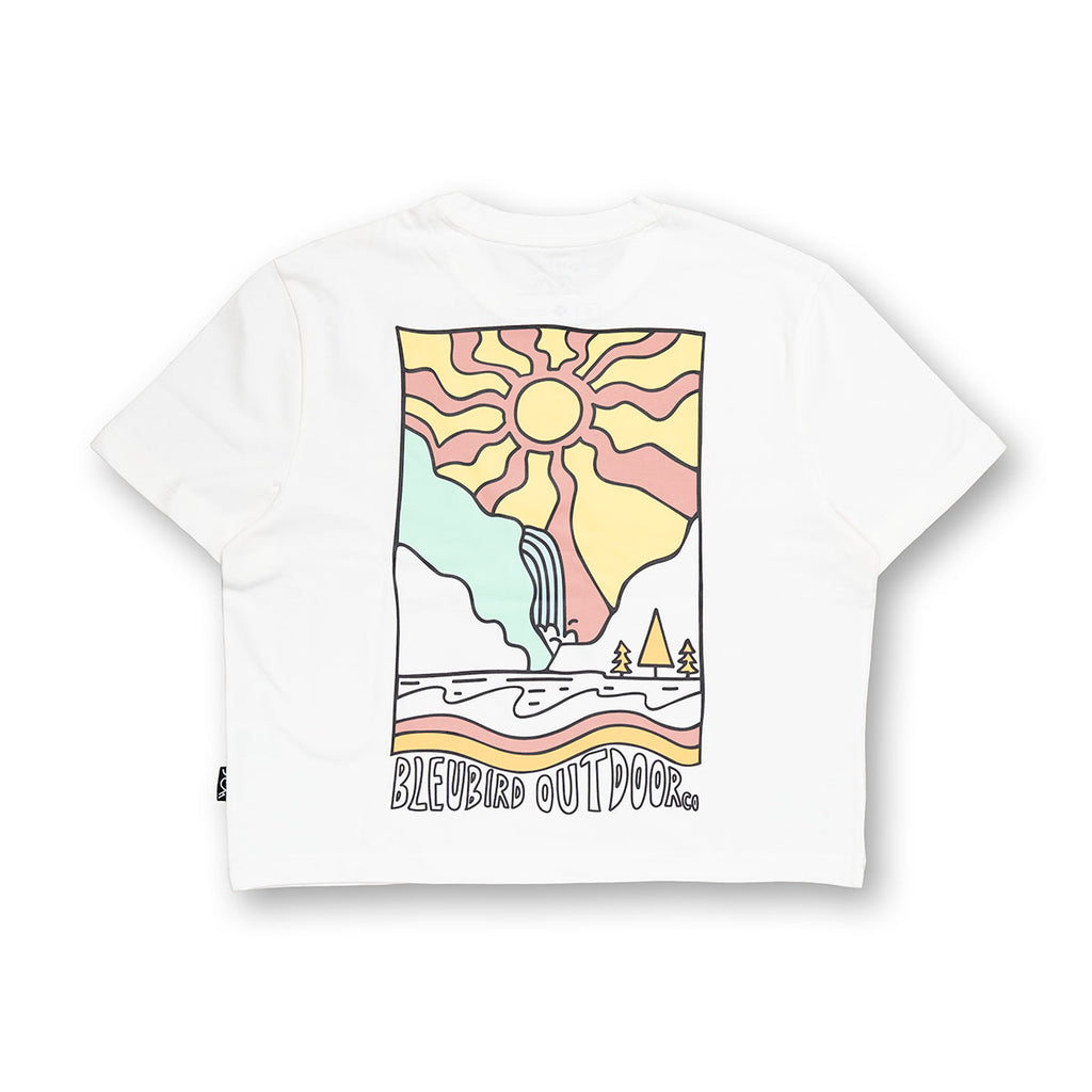Women's Canyon Cropped T-Shirt - White