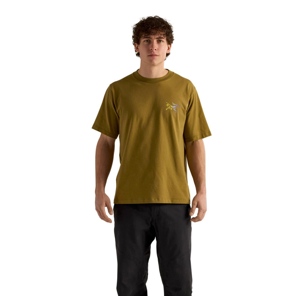 Men's Kragg Cotton Logo Short-Sleeve T-Shirt - Bracken / Marsh
