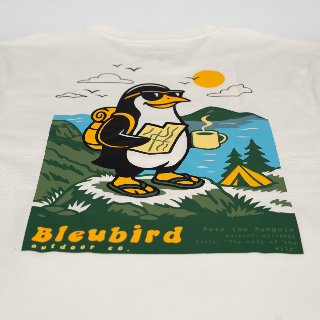 Men's Pete The Penguin T-Shirt - White