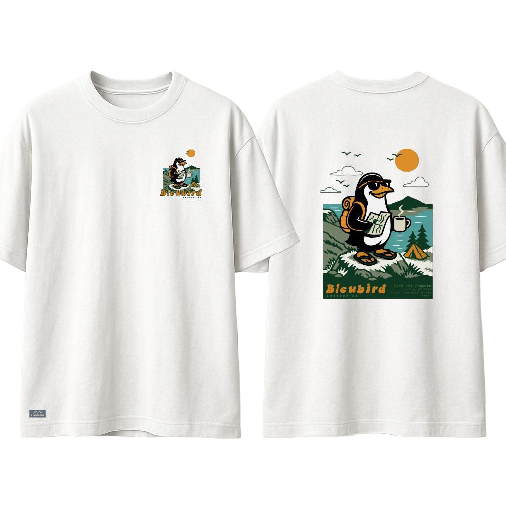 Men's Pete The Penguin T-Shirt - White