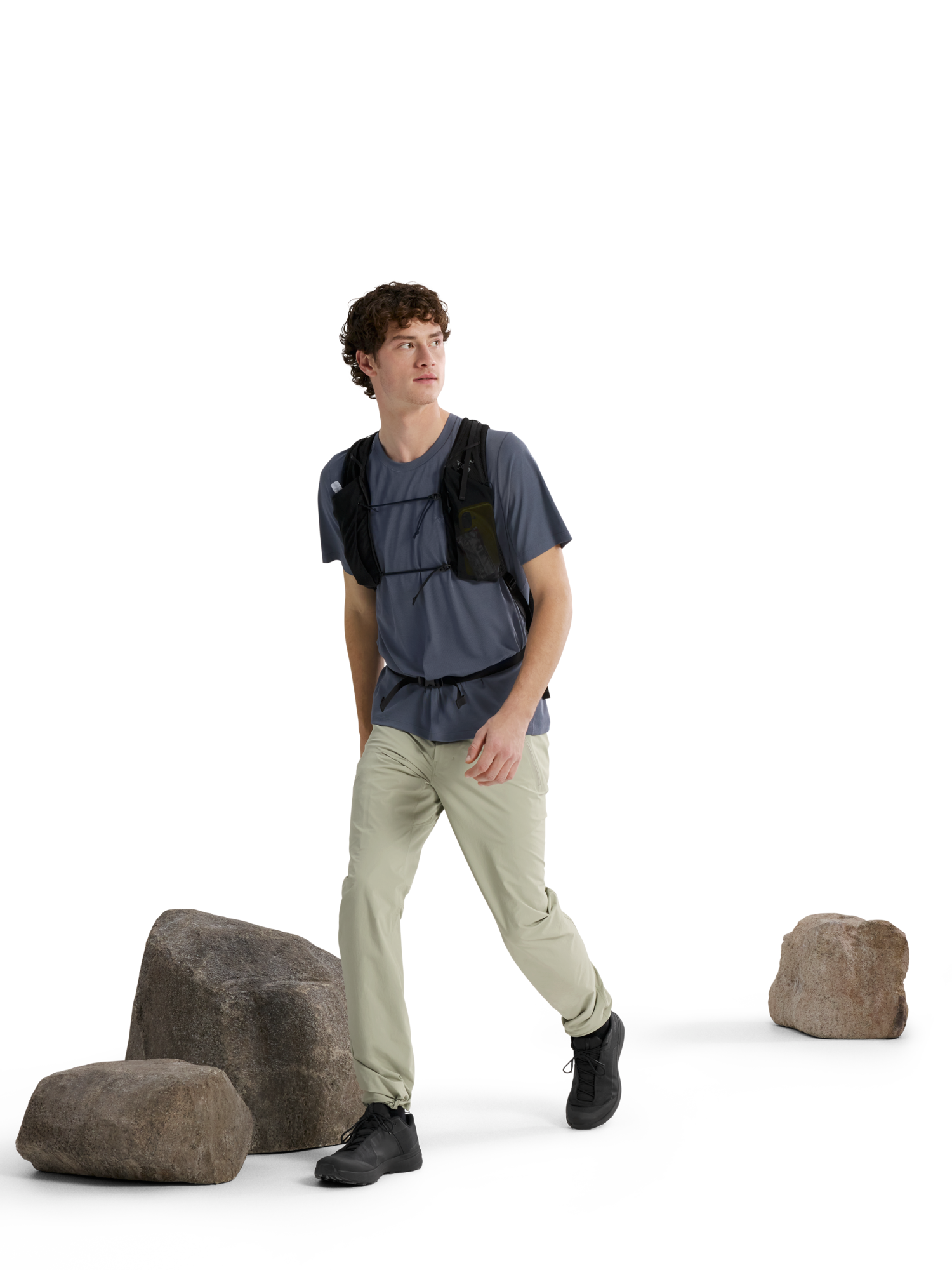 Men's Cormac Short-Sleeve T-Shirt - DK Stratus
