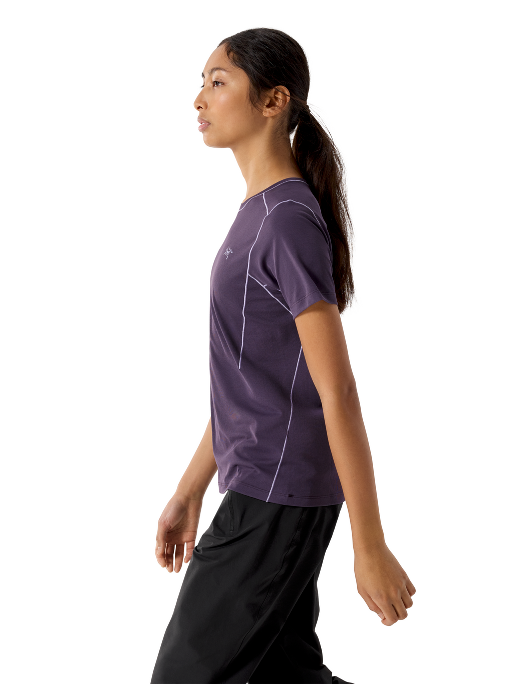 Women's Sunna Crew Neck Short-Sleeve T-Shirt - Moondrop