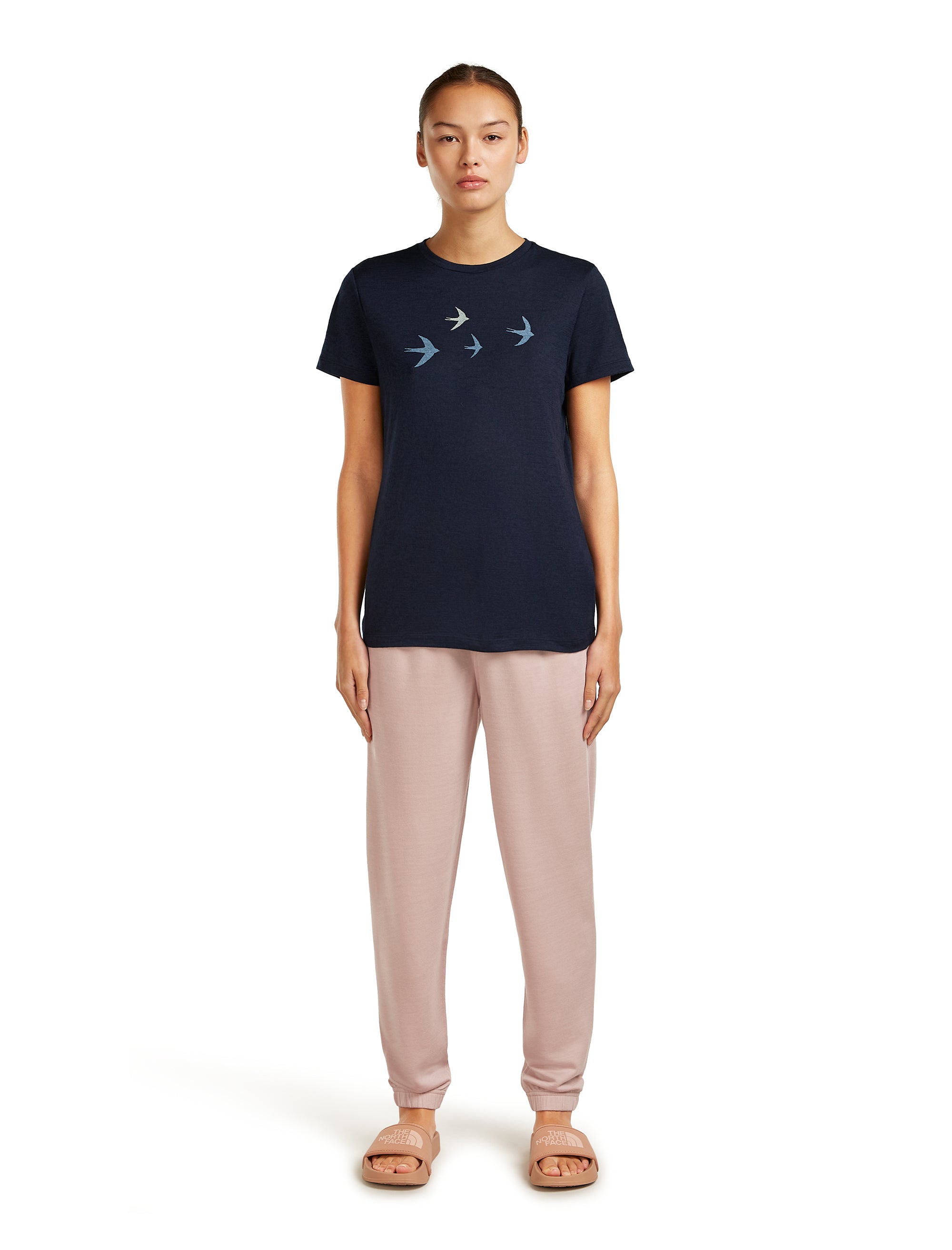 Women's 150 Tech Lite T-Shirt - Bird Transit / Navy