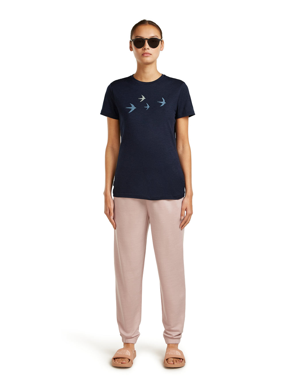 Women's 150 Tech Lite T-Shirt - Bird Transit / Navy