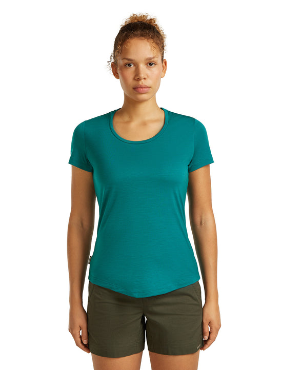Women's Merino 125 Sphere Scoop T-Shirt - Green
