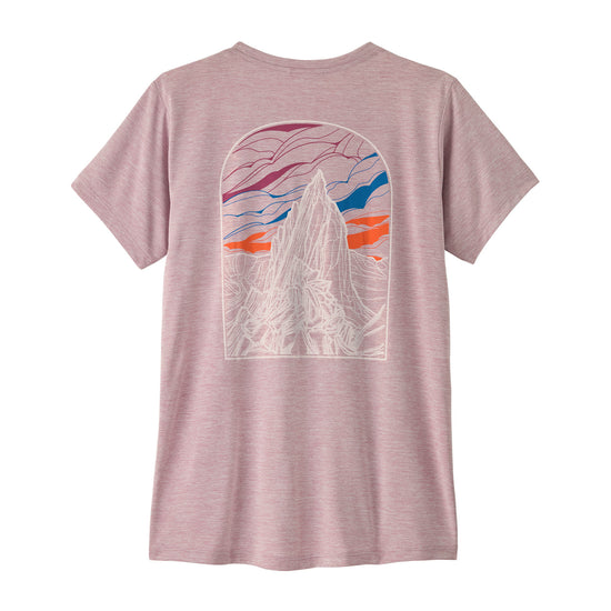 Women's Capilene® Cool Daily Cloud Crag T-Shirt - Pink