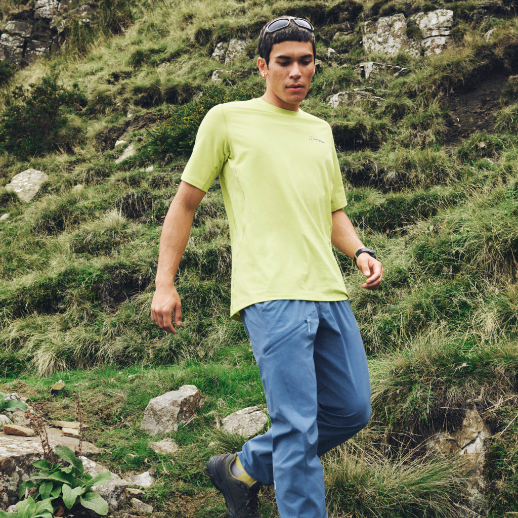 Men's Bowburn Tech T-Shirt - Yellow