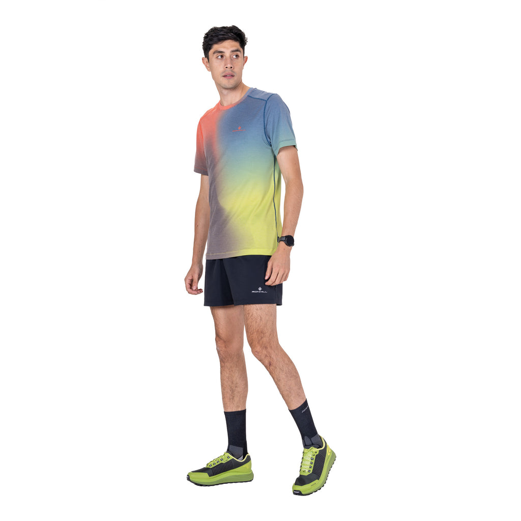 Men's Tech Golden Hour T-Shirt - Red / Multi