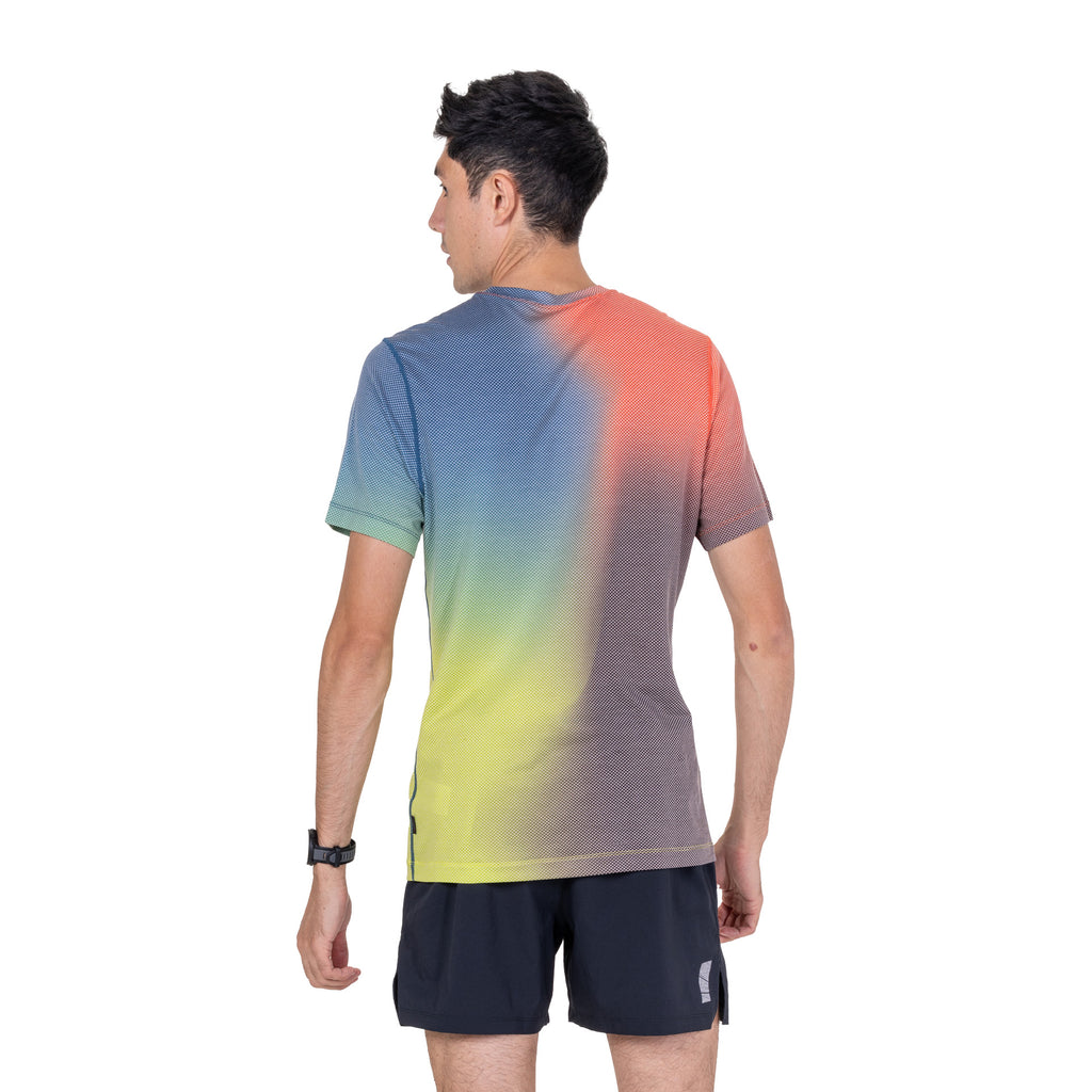 Men's Tech Golden Hour T-Shirt - Red / Multi