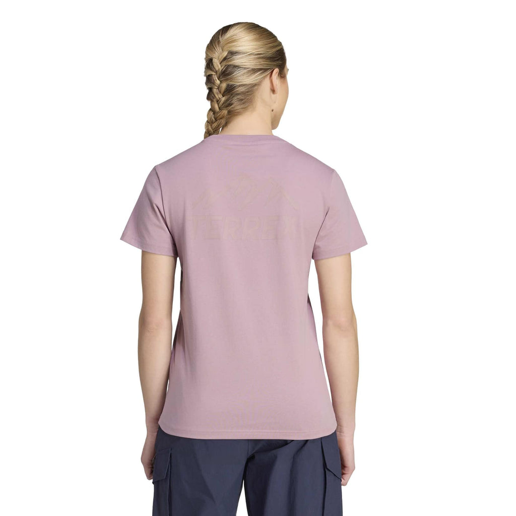Women's Mountain Graphic Short-Sleeve T-Shirt - Purple