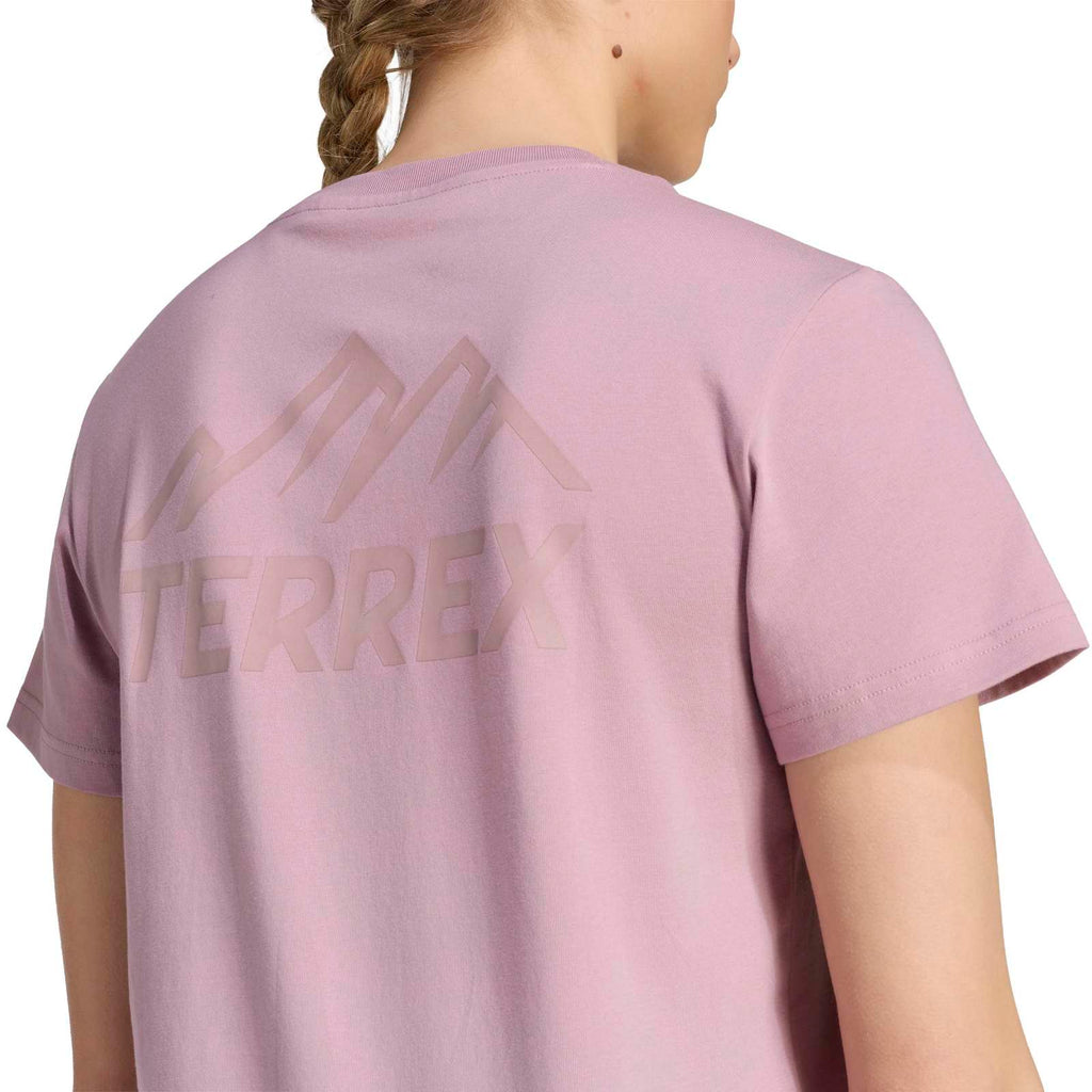 Women's Mountain Graphic Short-Sleeve T-Shirt - Purple