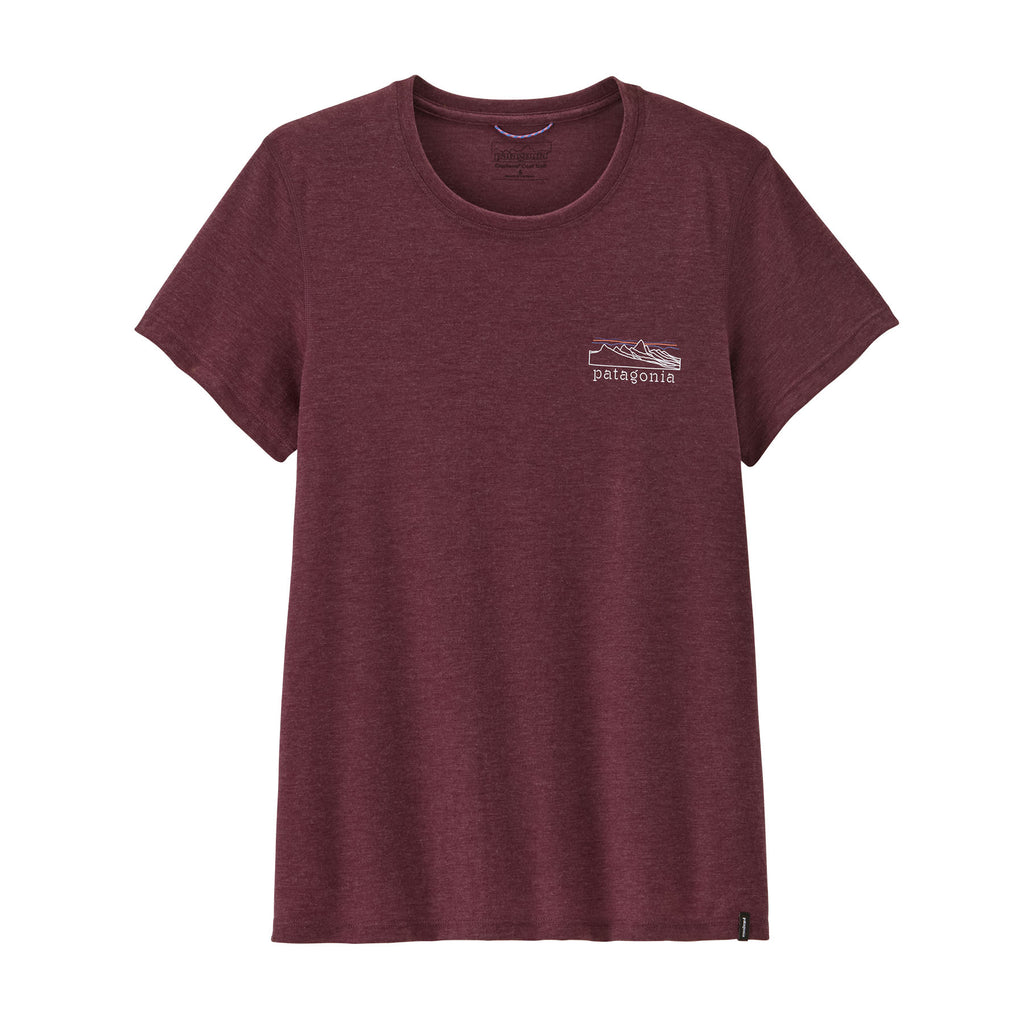 Women's Capilene® Cool Trail T-Shirt - Stratapeaks / Purple