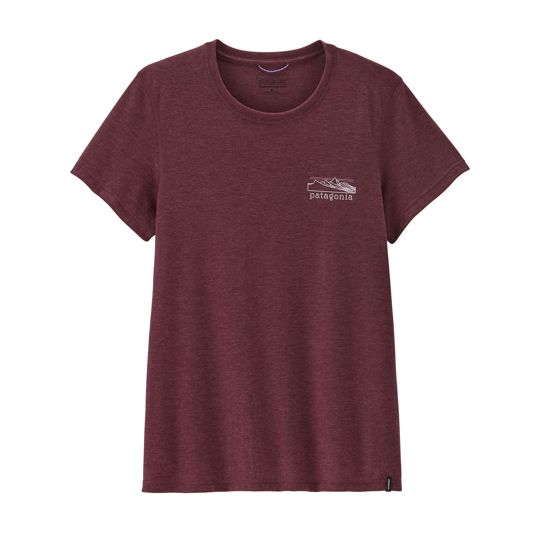 Women's Capilene® Cool Trail T-Shirt - Stratapeaks / Purple