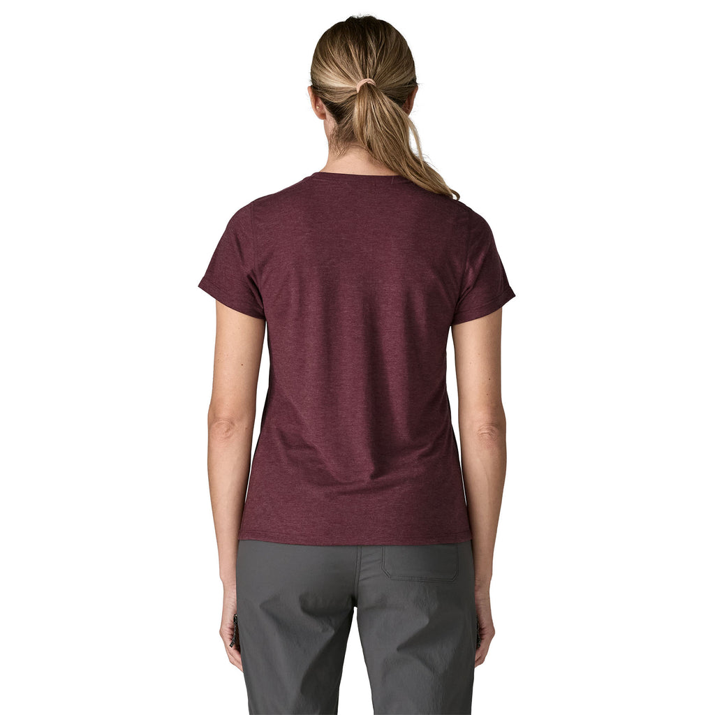 Women's Capilene® Cool Trail T-Shirt - Stratapeaks / Purple