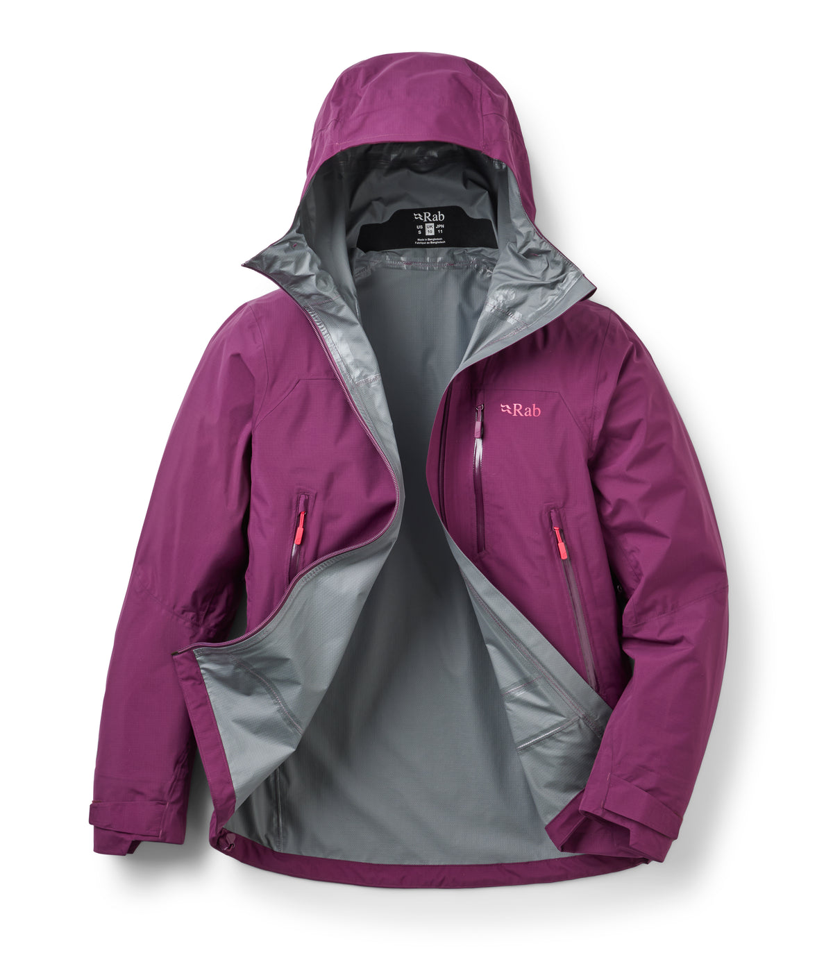 Women's Downpour Mountain Jacket - Purple