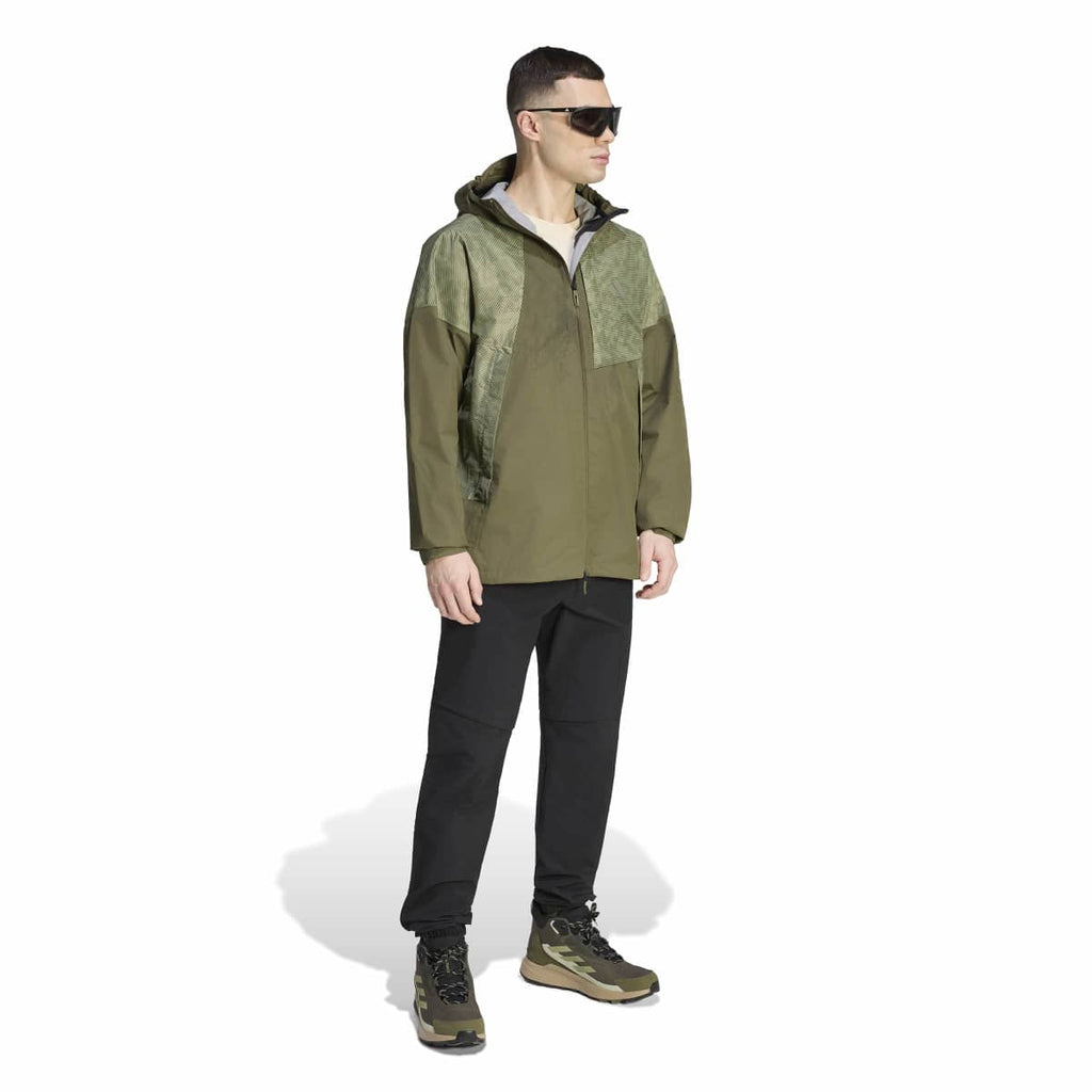 Men's Xperior 2.5L Hybrid Waterproof Jacket - Green