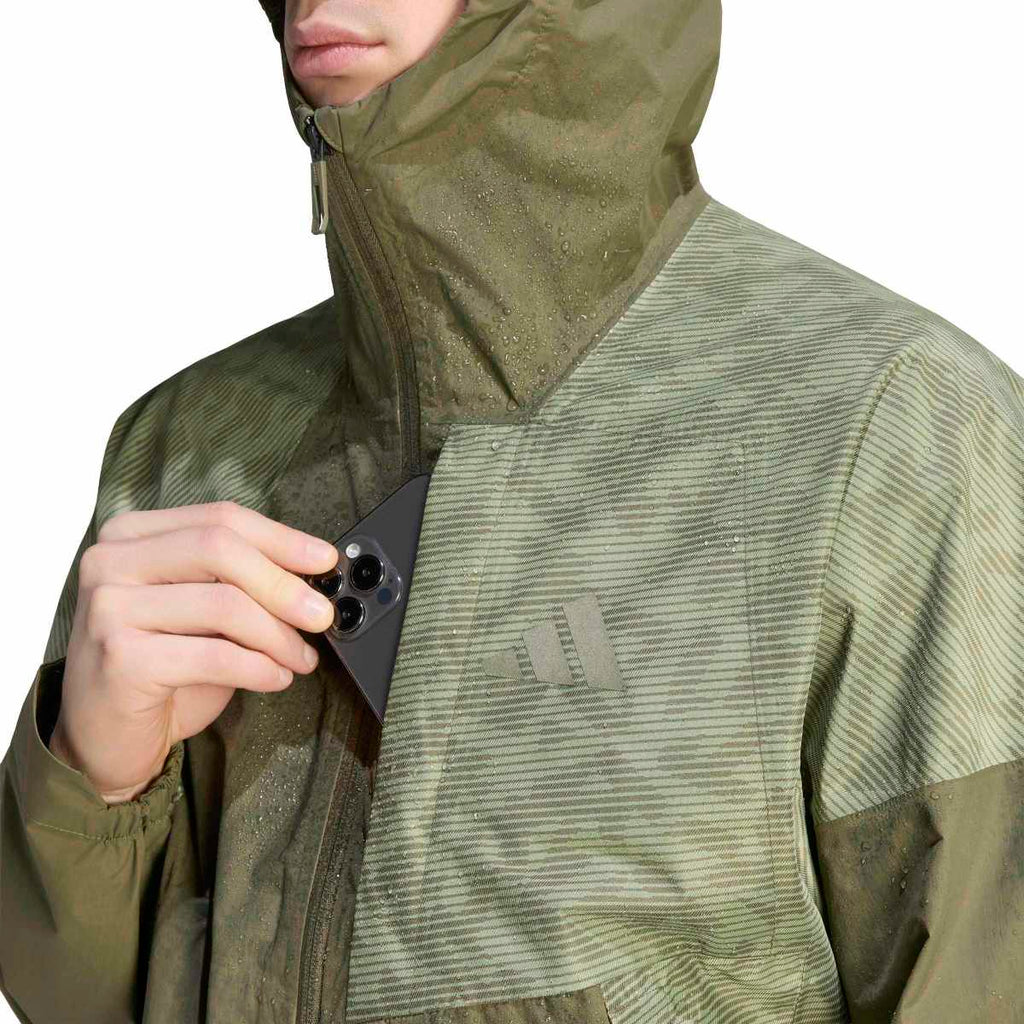 Men's Xperior 2.5L Hybrid Waterproof Jacket - Green