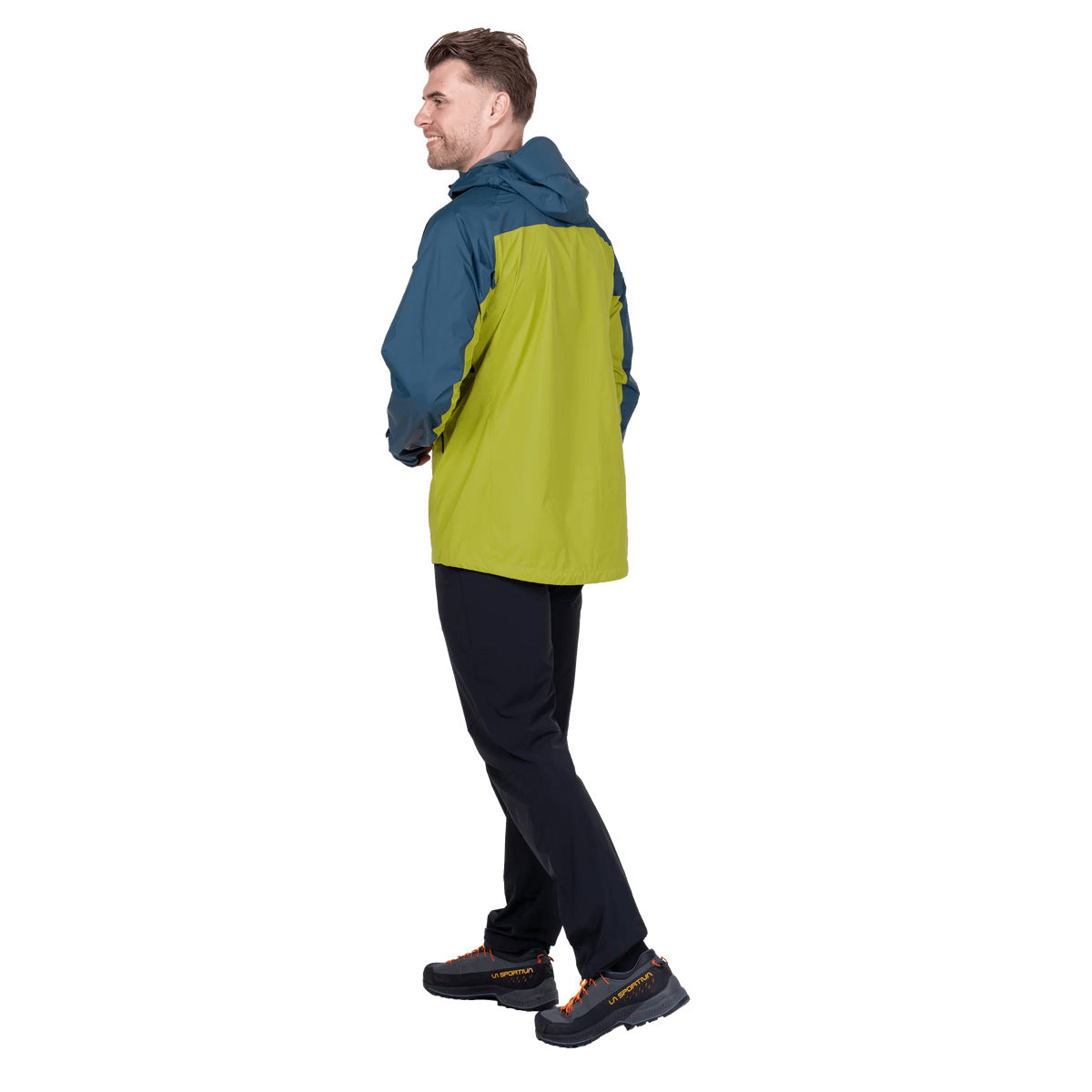 Men's Raintower Jacket - Blue / Green