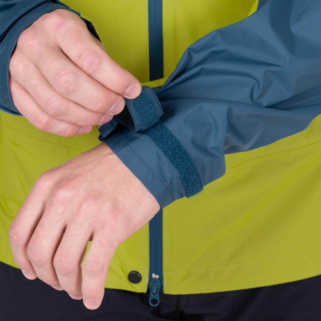 Men's Raintower Jacket - Blue / Green