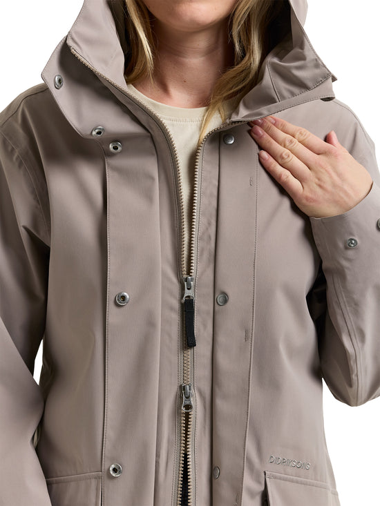 Women's Gwen Parka Jacket - Brown